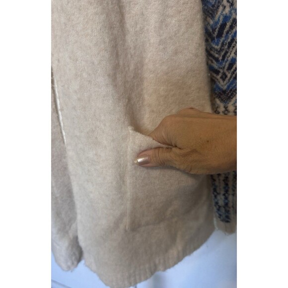 Joie Women Size S Radegonde Alpaca Wool Fair Isle Cardigan Cozy Fall Winter - Picture 3 of 9